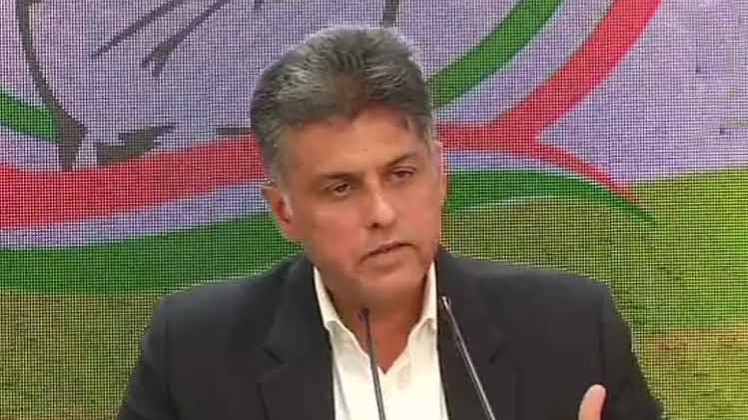 कांग्रेस प्रवक्ता मनीष तिवारी (फोटो-एएनआई)