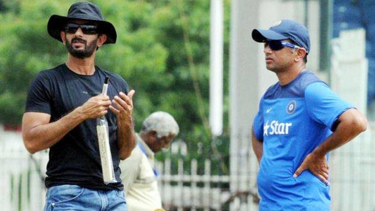 Vikram Rathour (left) twitter