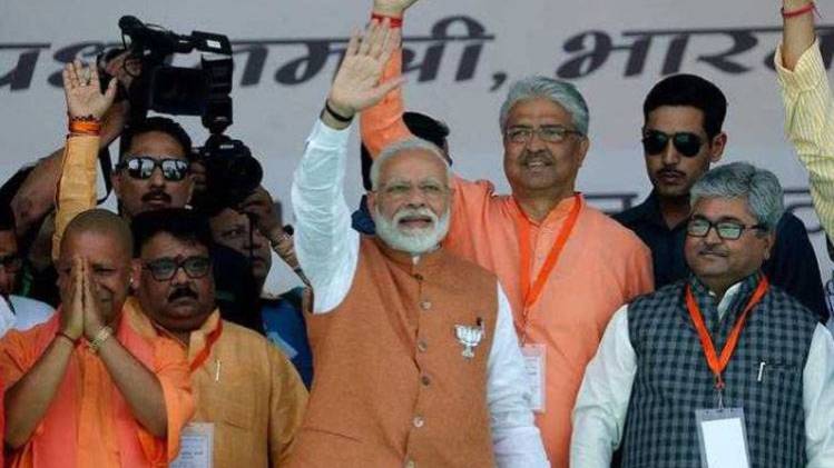 पीएम मोदी ने इस बार भी मेरठ से यूपी में रैली का आगाज किया.