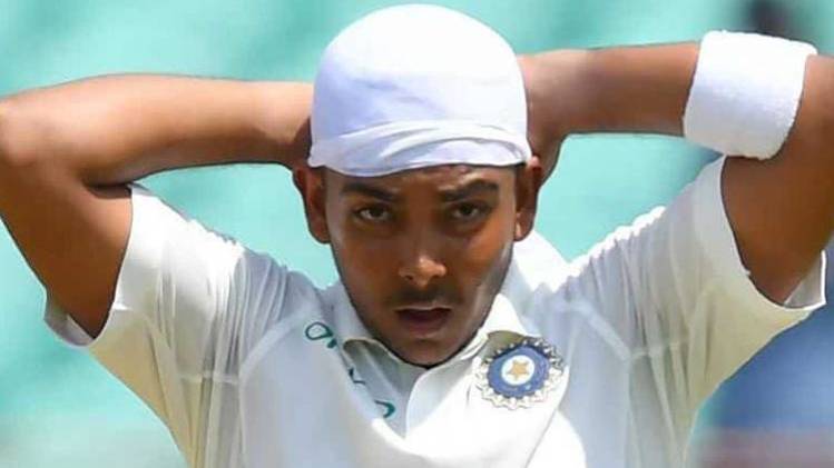 Prithvi shaw