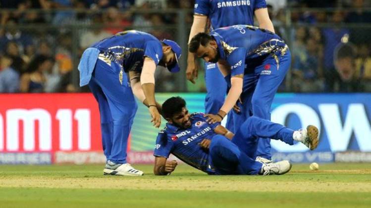 Jasprit Bumrah suffered an injury