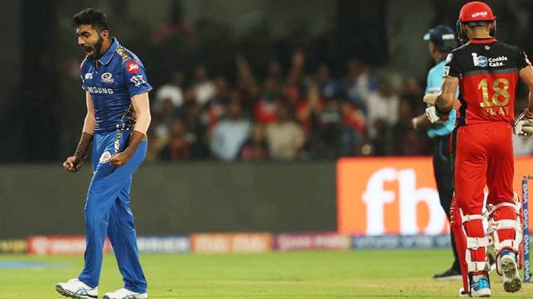 Jasprit Bumrah Dismisses Virat Kohli