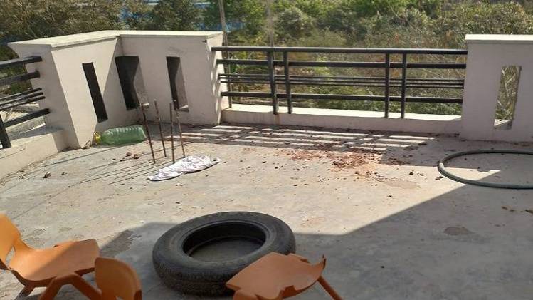 (गुरुग्राम- घटनास्थल की तस्वीर- एएनआई) 