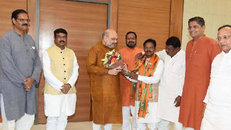 बलभद्र मांझी बीजेपी में हुए शामिल