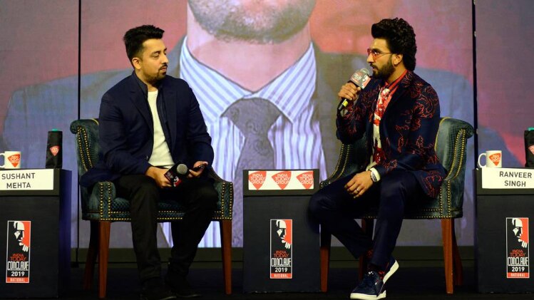 इंडिया टुडे कॉन्क्लेव में रणवीर सिंह