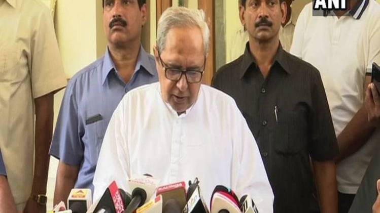 ओडिशा के मुख्यमंत्री नवीन पटनायक (फोटो-ANI)