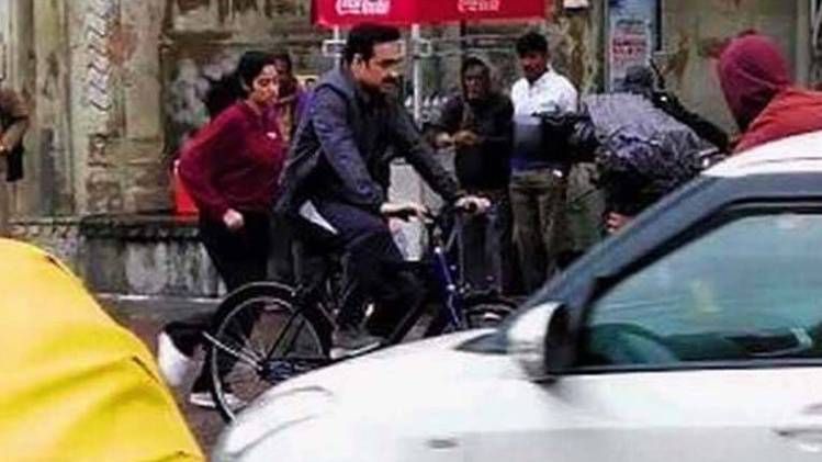 ये तस्वीर जाह्नवी कपूर की फिल्म कारगिल गर्ल की बताई जा रही है. 