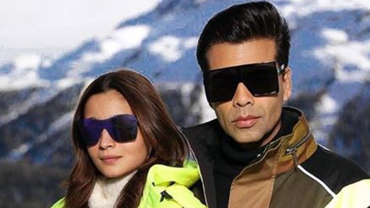 करण जौहर-आल‍िया भट्ट 