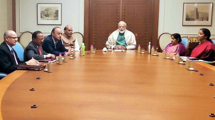 पीएम मोदी के नेतृत्व में राष्ट्रीय सुरक्षा परिषद की बैठक (Courtesy- PIB)