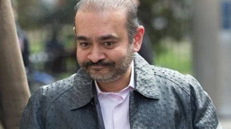 लंदन में नीरव मोदी (फोटो-टेलीग्राफ)