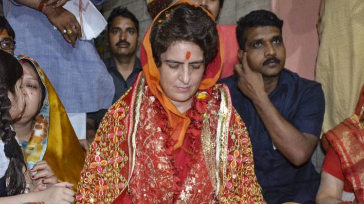 अयोध्या जाएंगी प्रियंका गांधी वाड्रा 