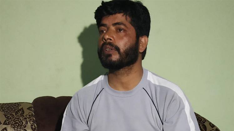 पीड़ित ने की शिकायत (फोटो- पुनीत aajtak.in)