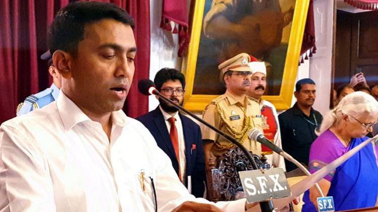 गोवा के नए मुख्यमंत्री प्रमोद सावंत