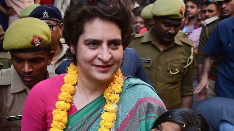 प्रियंका गांधी के वाराणसी से मैदान में उतरने की अटकले हैं