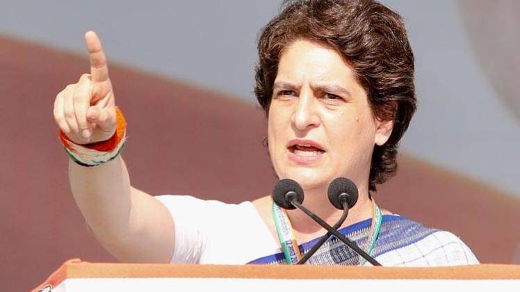 कांग्रेस महासचिव प्रियंका गांधी (फोटो-PTI)