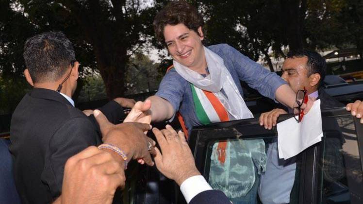 कांग्रेस महासचिव प्रियंका गांधी (फोटो-PTI)