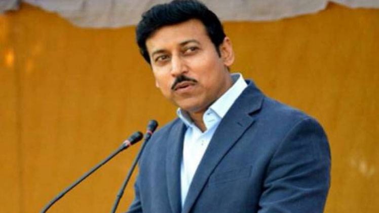 केंद्र सरकार में मंत्री राज्यवर्धन सिंह राठौड़ (फाइल फोटो-PTI)