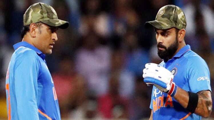 In the third ODI in Ranchi on March 8, the Indian team sported military caps.