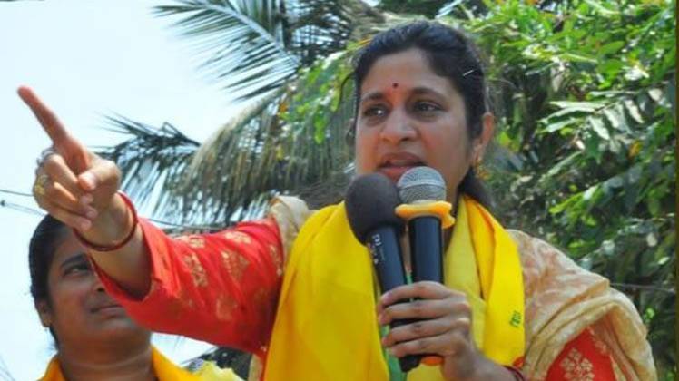 टीडीपी कैंडिडेट मंगती रूपा. फोटो-Twitter/maganti_roopa