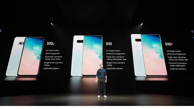Galaxy S10 models