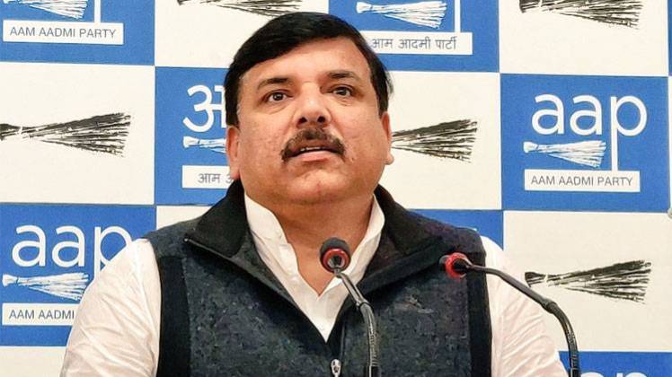 AAP नेता संजय सिंह(फोटा-ट्वीटर)