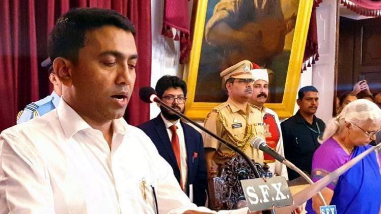 गोवा के नए मुख्यमंत्री प्रमोद सावंत