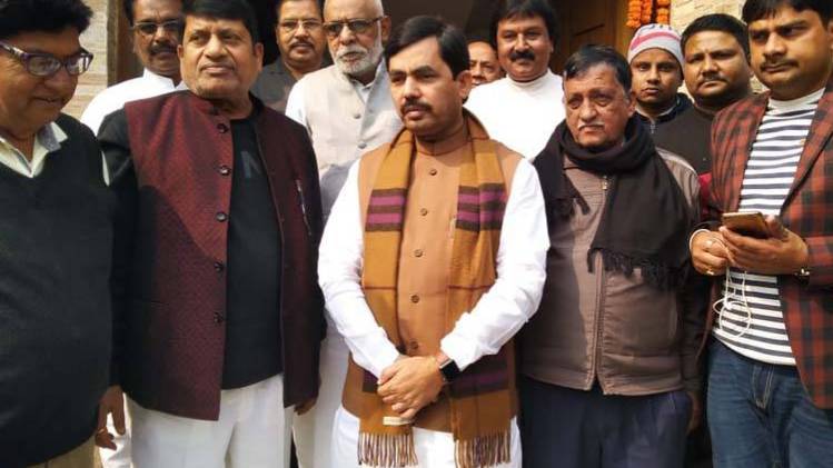 बीजेपी नेता शाहनवाज हुसैन (फोटो-टि्वटर)