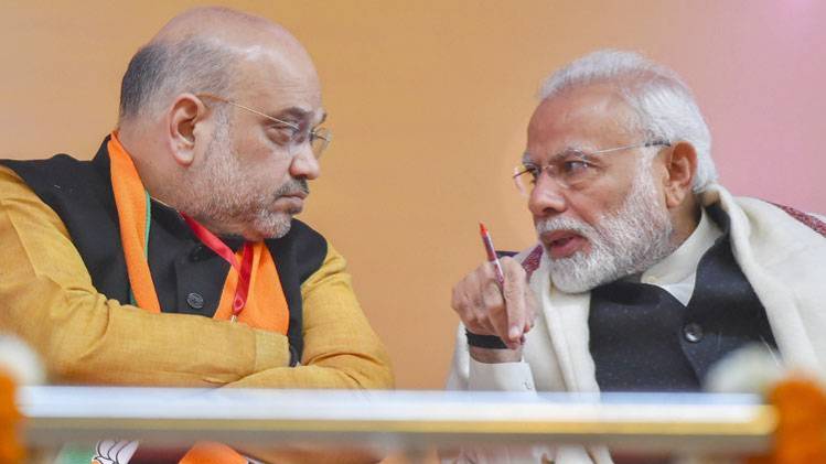 प्रधानमंत्री नरेंद्र मोदी, अमित शाह