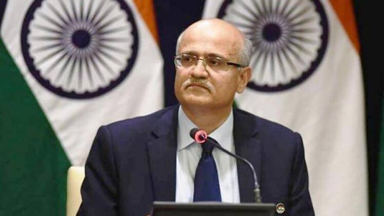 विदेश सचिव वीके गोखले (फोटो-AP)