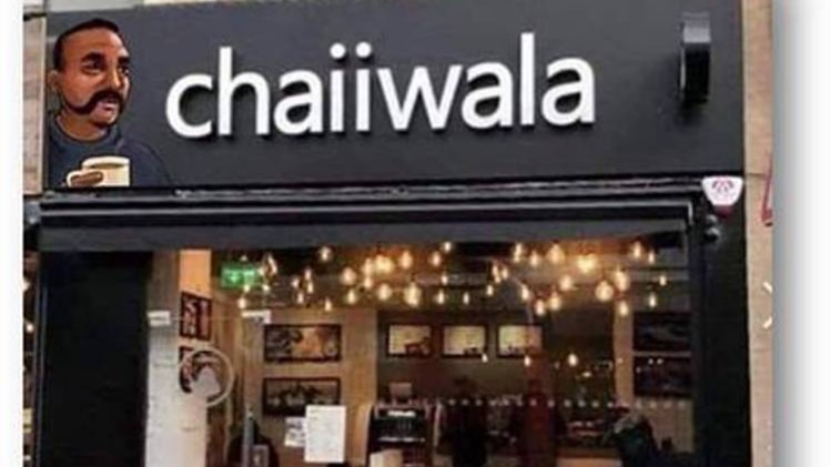 लंदन में चायवाले की वायरल फोटो