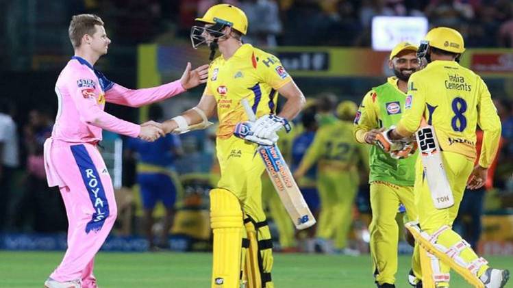 Rajasthan vs Chennai (RR VS CSK) Live Score IPL 2019 Match
