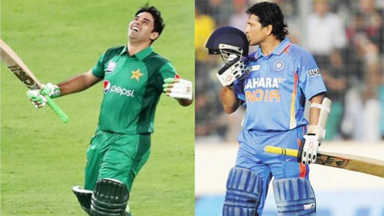 Abid Ali and Sachin Tendulkar