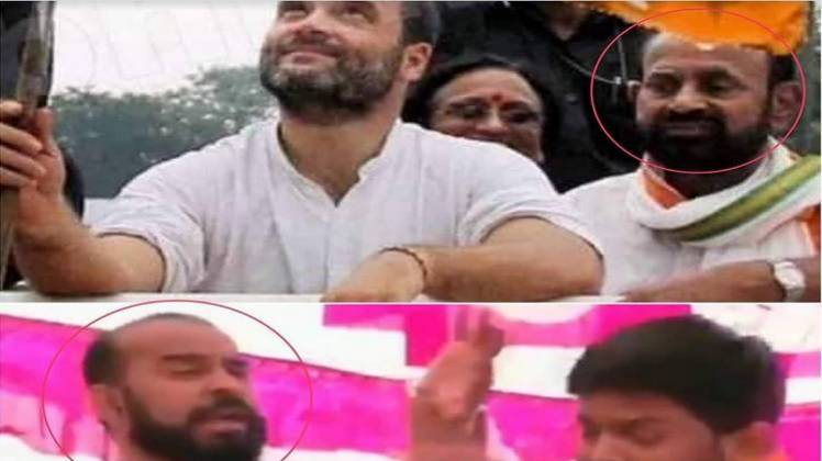 हार्दिक को थप्पड़ जड़ने वाला शख्स कांग्रेस समर्थक नहीं (वायरल तस्वीर)