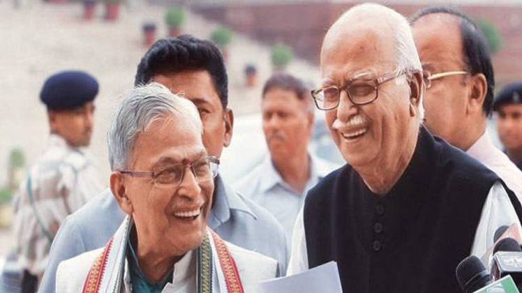 बीजेपी नेता लाल कृष्ण आडवाणी और मुरली मनोहर जोशी (फाइल फोटो)