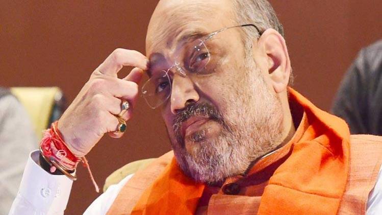 बीजेपी के राष्ट्रीय अध्यक्ष अमित शाह ने की लखनऊ में बैठक