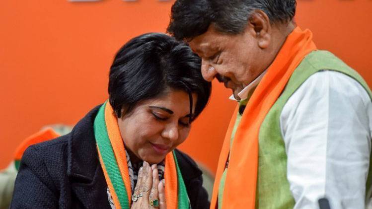 घाटाल लोकसभा सीट से बीजेपी प्रत्याशी हैं भारती घोष