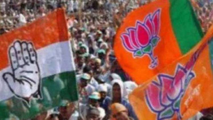 Congress vs BJP (प्रतिकात्मक तस्वीर)