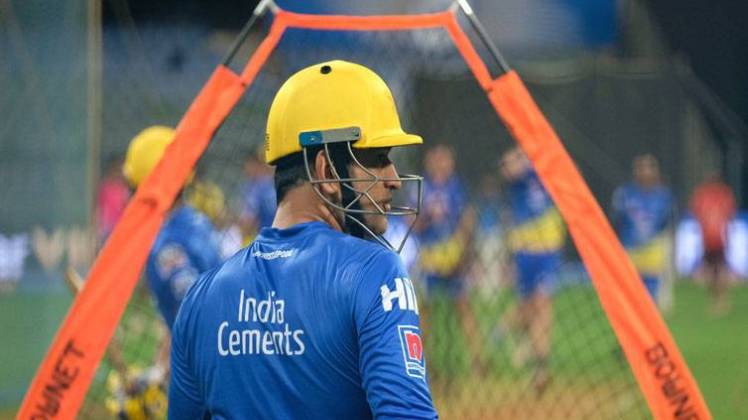 धोनी (Twitter-Chennai Super Kings)