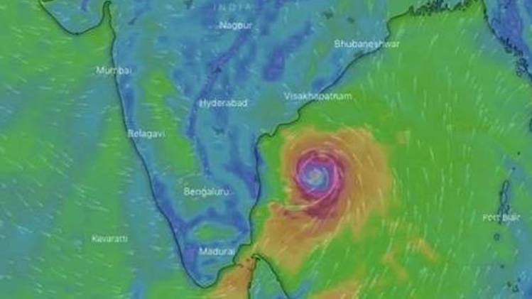 चक्रवाती तूफानी फानी का खतरा