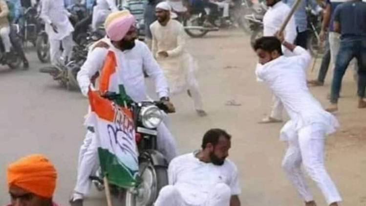 फैक्ट चेक: नवजोत सिंह सिद्धू की नहीं हुई डंडों से पिटाई