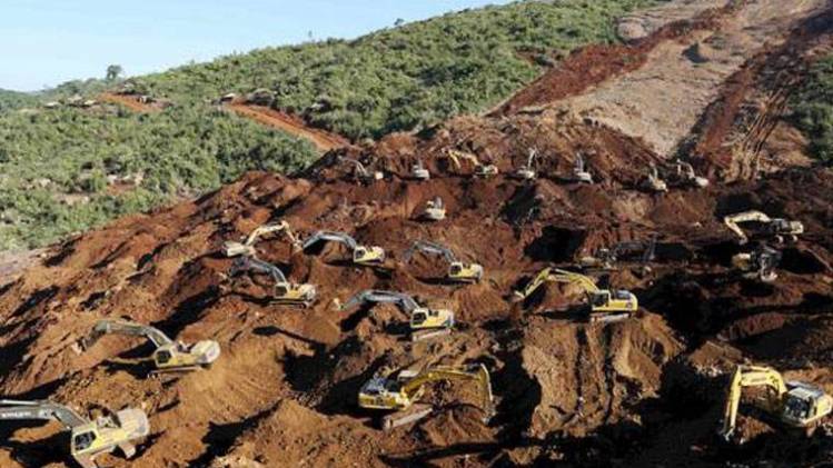 म्यांमार की खदान में भूस्खलन