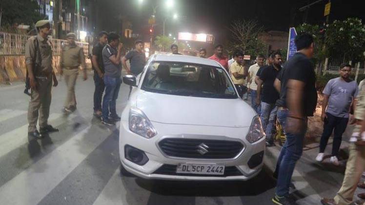 पुलिस ने जब्त की कार