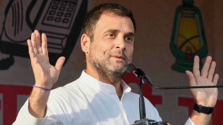 Congress President Rahul Gandhi