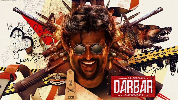 रजनीकांत फिल्म दरबार पोस्टर  PHOTOS- Twitter