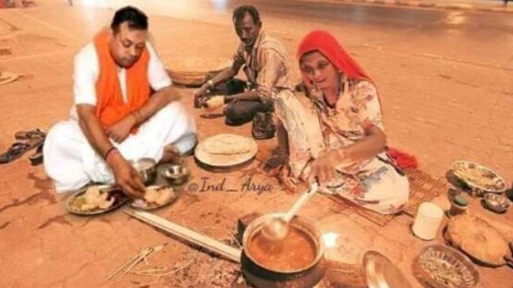 पत्रकार निरंजन टकले और फेसबुक यूजर