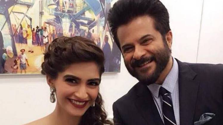 अनिल कपूर संग सोनम कपूर