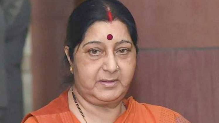 विदेश मंत्री सुषमा स्वराज