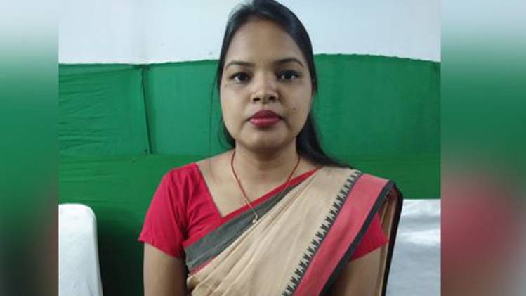 चंद्राणी मुर्मू. (क्योंझर से बीजेडी सांसद)