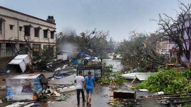 चक्रवात फानी से ओडिशा में हुई है भारी तबाही 