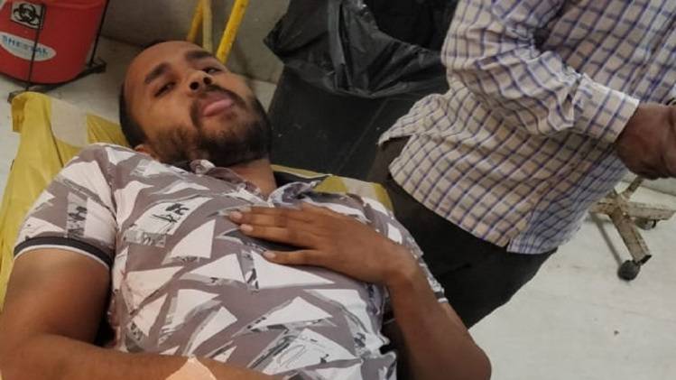 पुलिस और बदमाश के बीच कई राउंड फायरिंग हुई